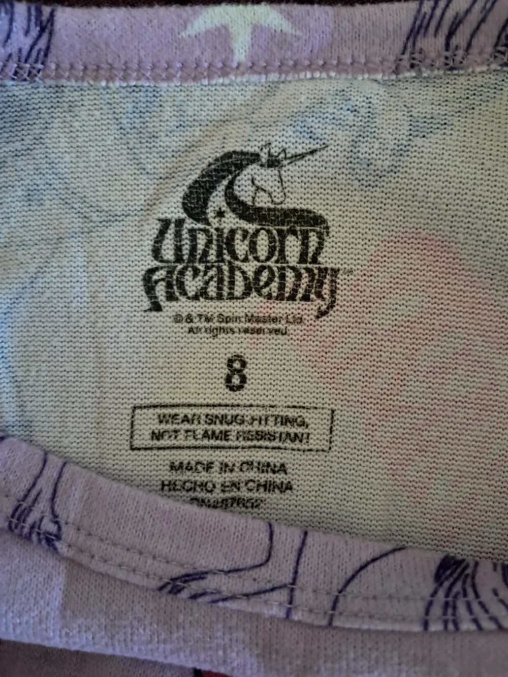 Unicorn Academy Pajamas